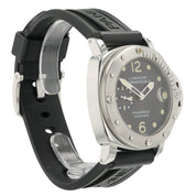 Panerai Luminor Submersible Black Dial 44mm Steel Automatic Mens Watch PAM00024
