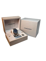 Ulysse Nardin Marine Chronometer Steel Blue Dial 43mm Automatic Mens 1133-210