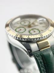 Tudor Tiger Prince Date Gold & Steel White Dial 40mm Automatic Mens Watch 79263P