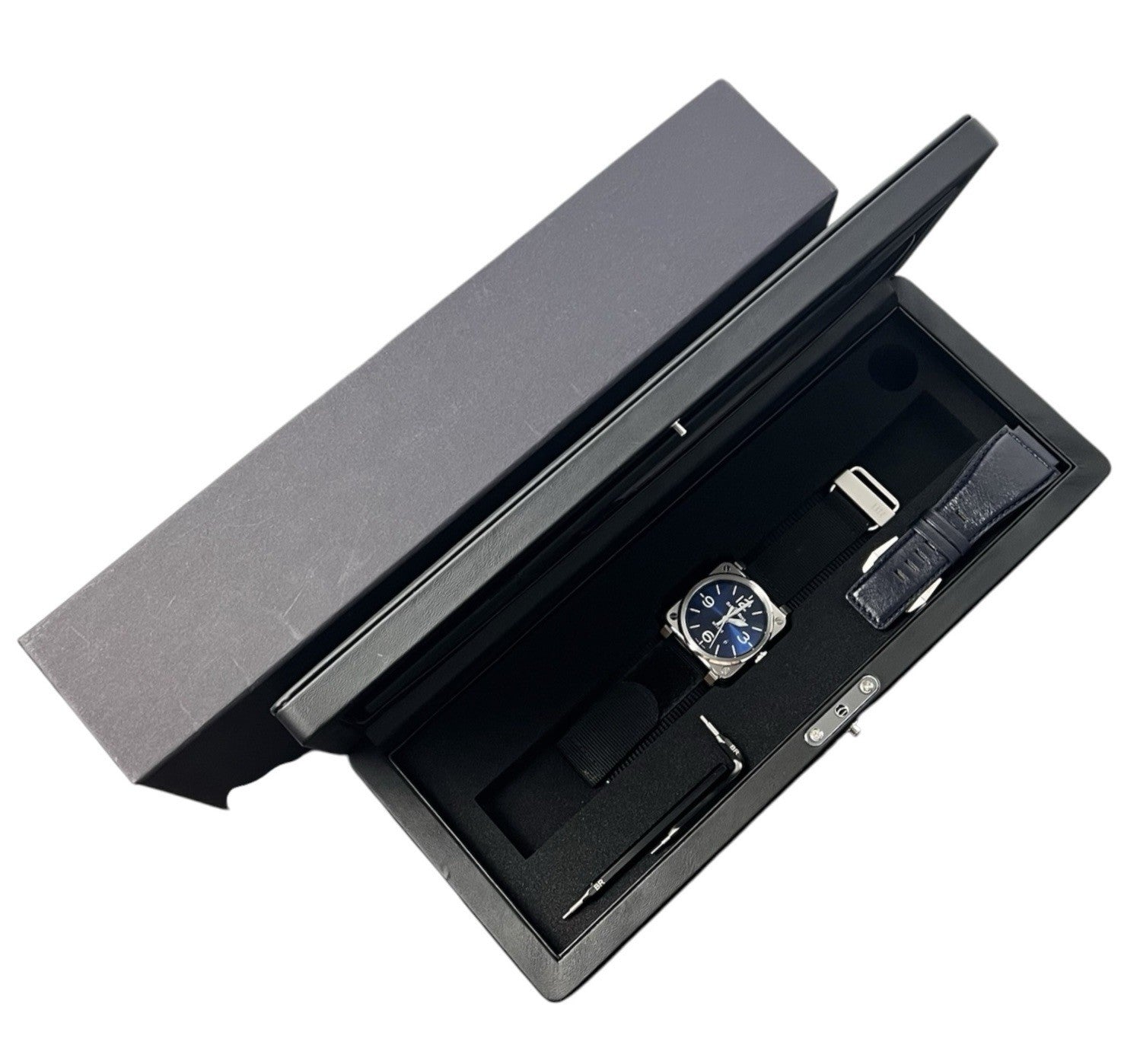 Bell & Ross Blue Dial Stainless Steel 42mm Automatic Movement Men’s BF03-92