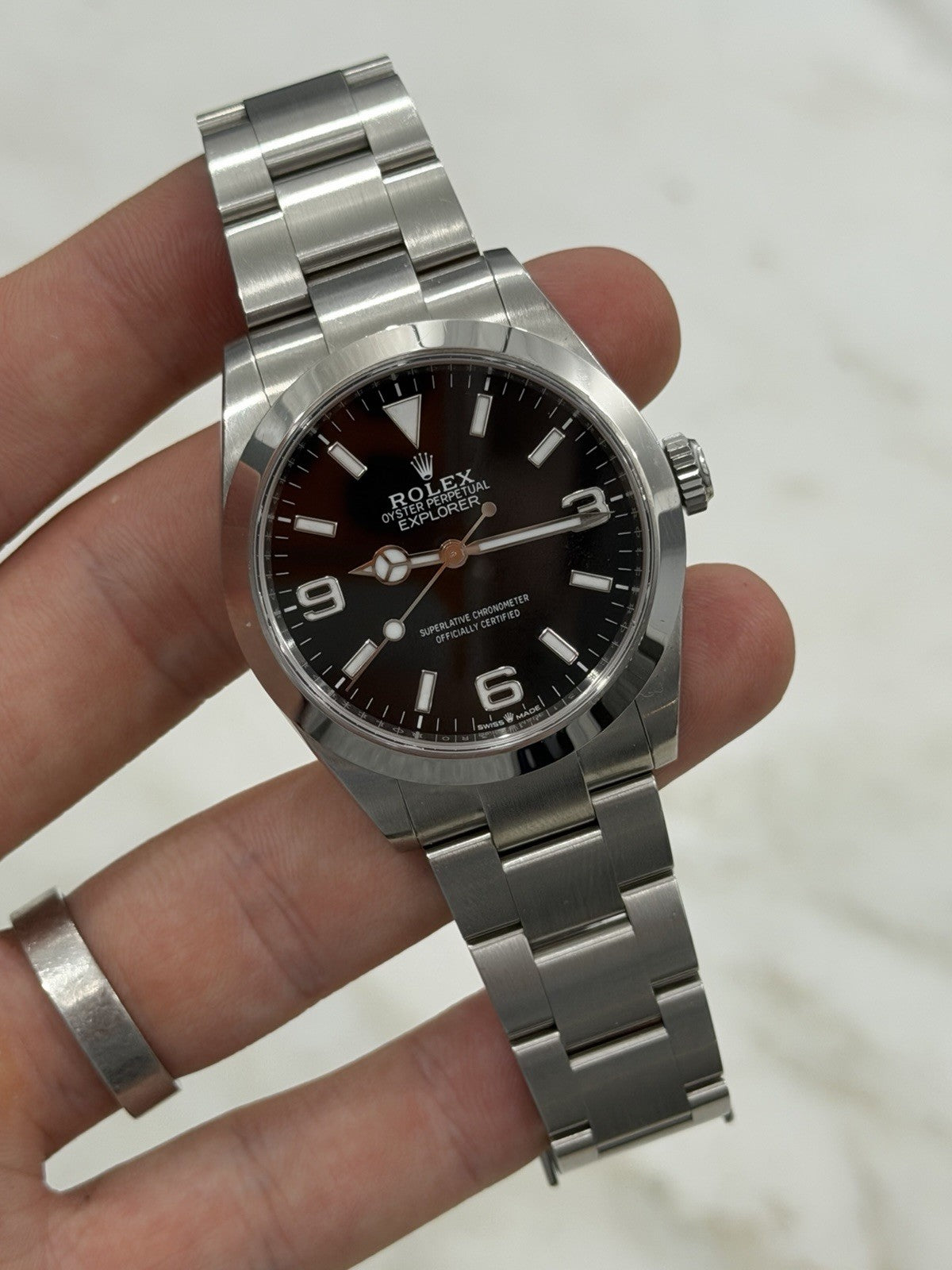 2023 Rolex Explorer Black Dial Stainless Steel 40mm Automatic Men’s Watch 224270