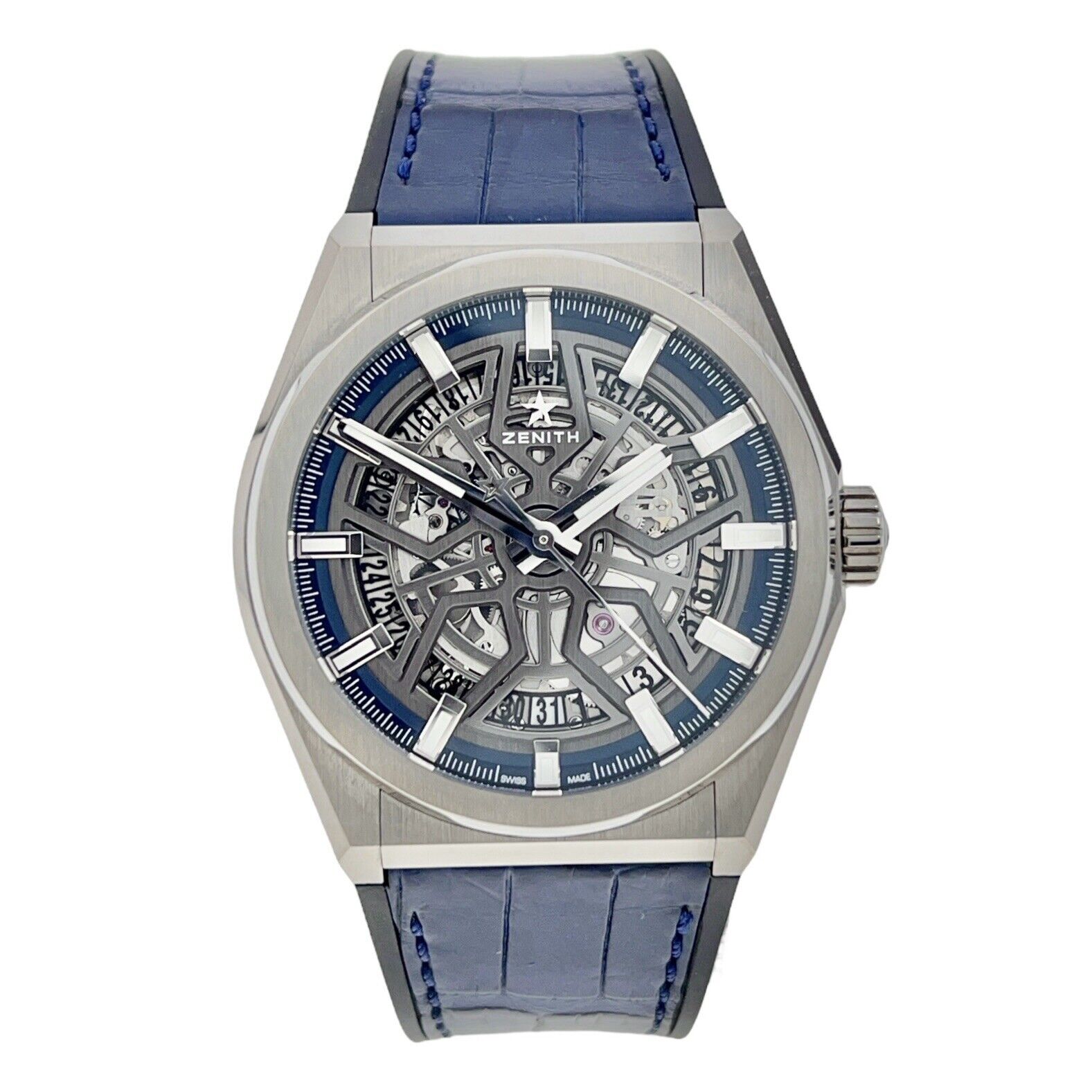 Zenith Defy  Titanium Skeleton Dial 41mm Automatic Men's Watch 95.9000.670