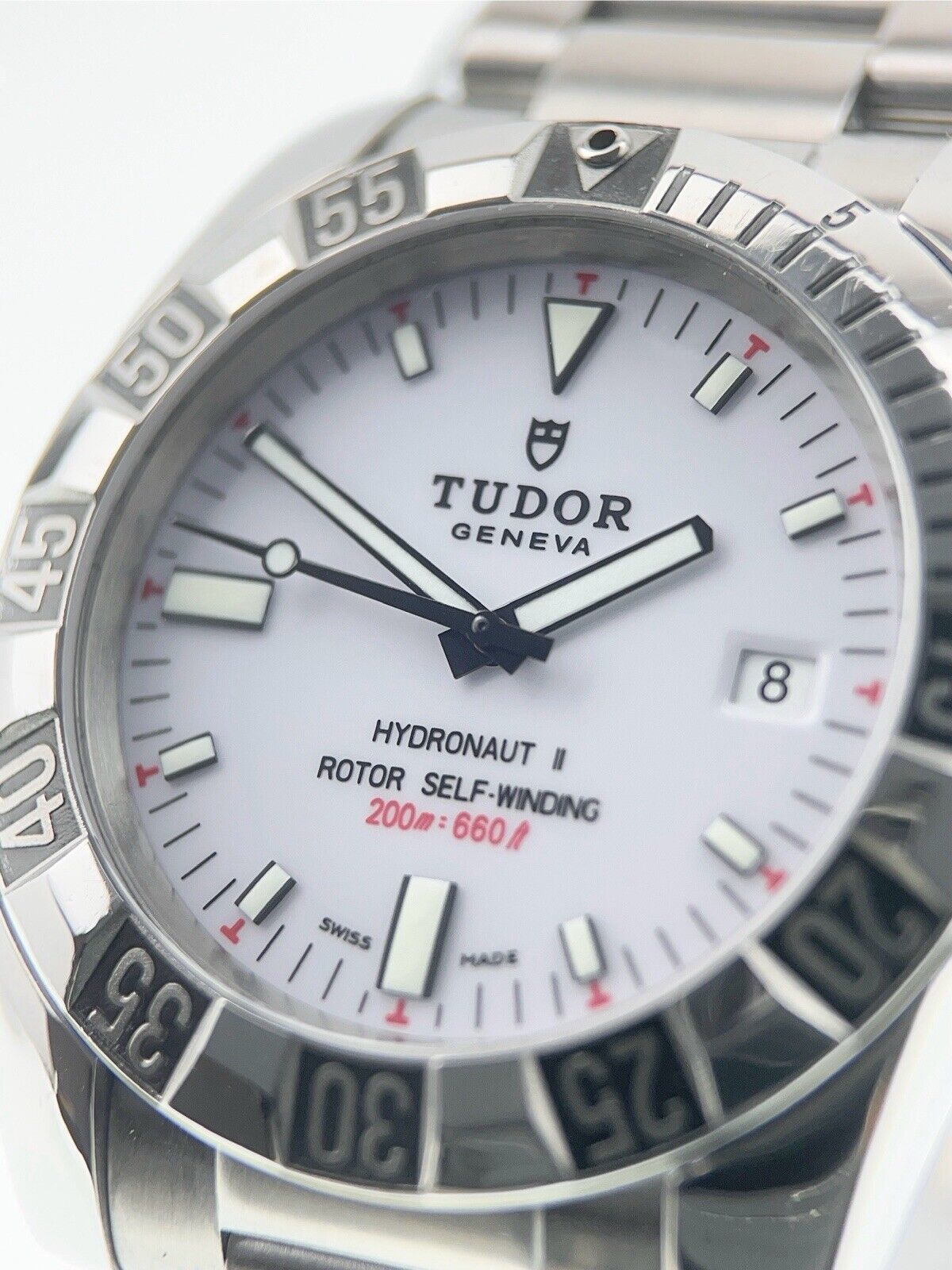 Tudor Hydronaut II Steel White Dial 40mm Automatic Men’s Watch 20040