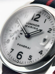 Panerai Luminor Stainless Steel White Dial 40mm Automatic Men's Watch PAM00049