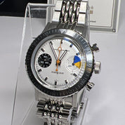 Nivada Grenchen X Analog:Shift Chronomaster 'Big Eye'Yachting Chronograph Watch