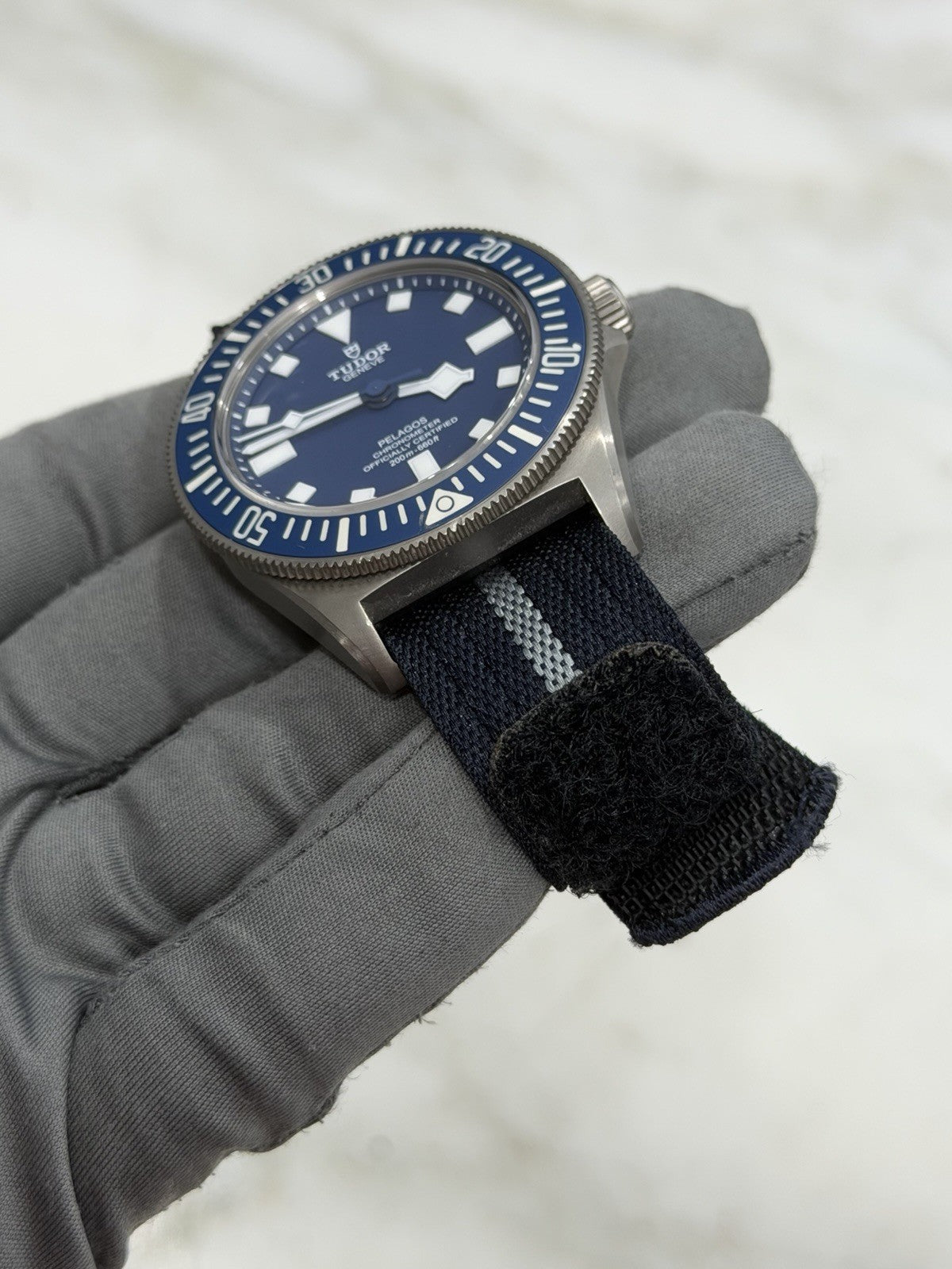Tudor Pelagos FXD Blue Dial 42mm Automatic Mens Watch 25707B/22 - Box/Papers