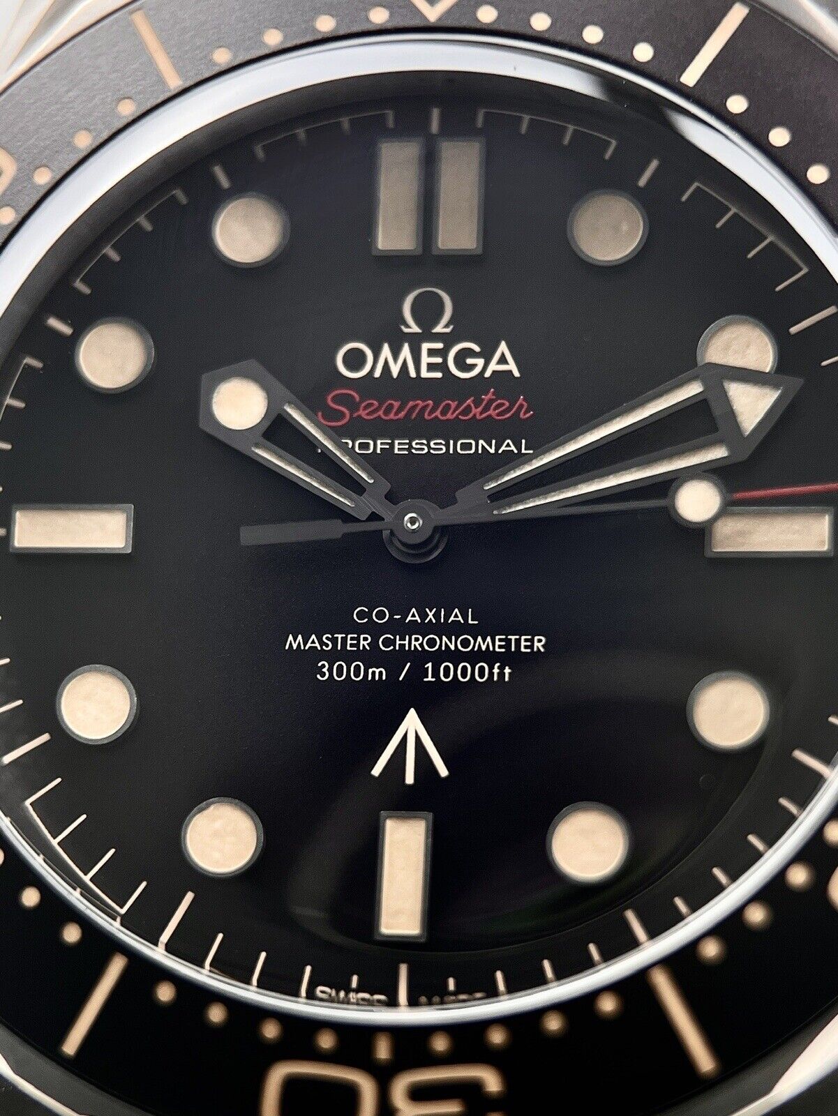 Omega Seamaster 007 James Bond Brown Titanium 210.90.42.20.01.001 Watch B+P