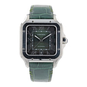 Cartier Santos Stainless Steel Green Dial 40mm Automatic Men’s Watch WSSA0062