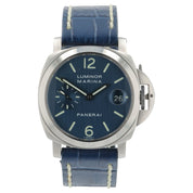 Panerai Luminor Marina Stainless Steel Blue Dial 40mm Automatic Mens PAM00070