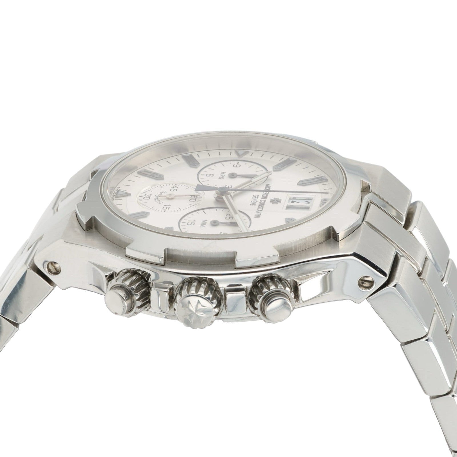 Vacheron Constantin Overseas Silver Dial Steel 40mm Automatic Mens Watch 49140