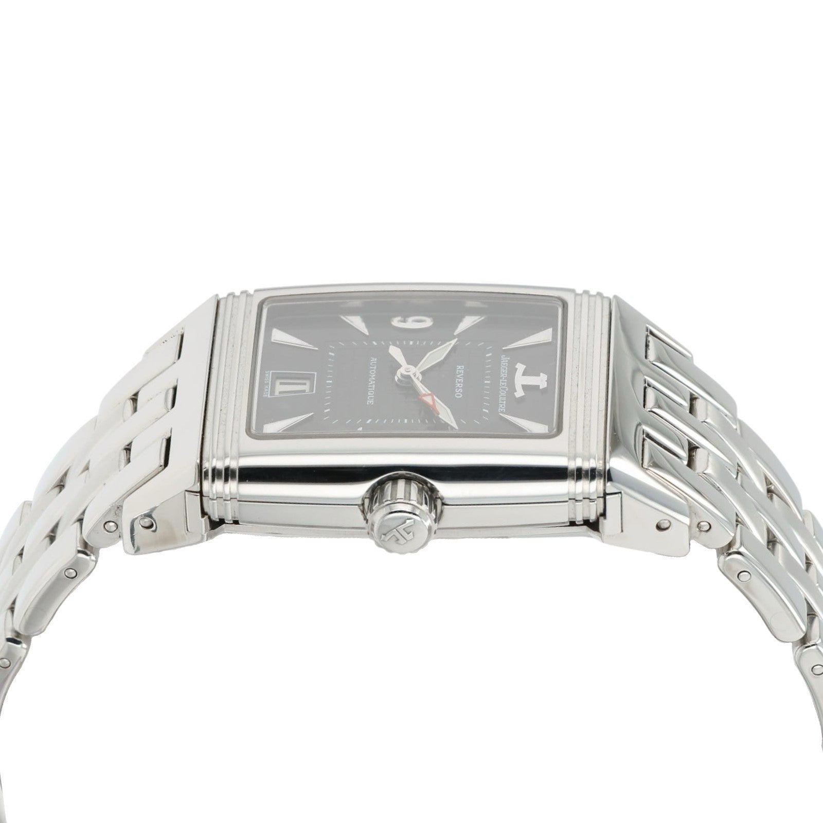 LeCoultre Reverso Gray Dial Stainless Steel 27mm Automatic Men’s Watch 290.8.60