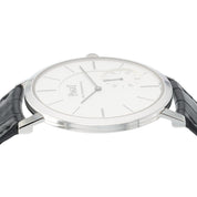 Piaget Altiplano White Dial 18k White Gold Automatic Movement Mens Watch P10697