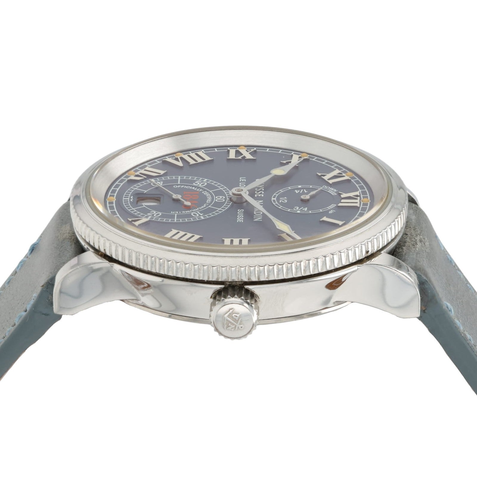 Ulysse Nardin Marine Chronometer Blue Dial Steel 38mm Automatic Mens 263-22