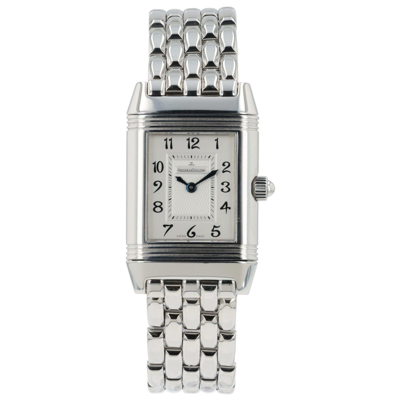 LeCoultre Reverso Duo Face Silver Dial 20mm Manual Wind Women's Watch Q2668110