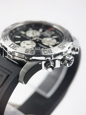 Breitling Colt Chronograph Steel Black Dial 41mm Quartz Mens Watch A73387