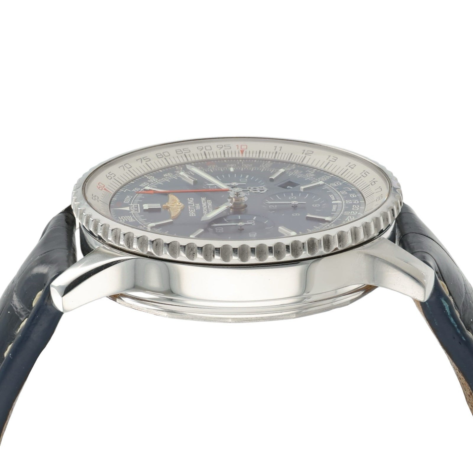 Breitling Navitimer Blue Dial Stainless Steel 46mm Automatic Men’s Watch AB0127