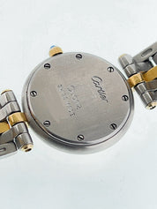 Cartier Panthere Vendome Gold & Steel Silver Dial 23.5mm Quartz Womens 1057920
