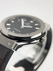 Hublot Classic Fusion Titanium Black Dial 45mm Automatic Men’s 511.NX.1171.LR