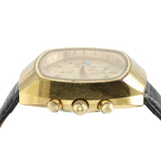Omega Seamaster Gold Color Dial Gold Plated 42x49mm Automatic Mens Watch 176.005