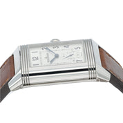 Jaeger-LeCoultre Reverso Silver & Black Dial Steel 28mm Manual Wind Q3848422