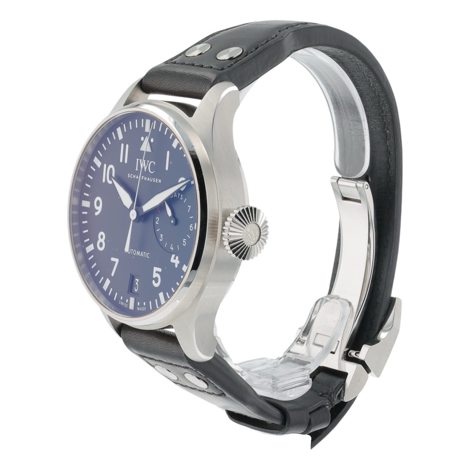 IWC Big Pilot Stainless Steel Black Dial 46.2mm Automatic Men’s Watch IW501001