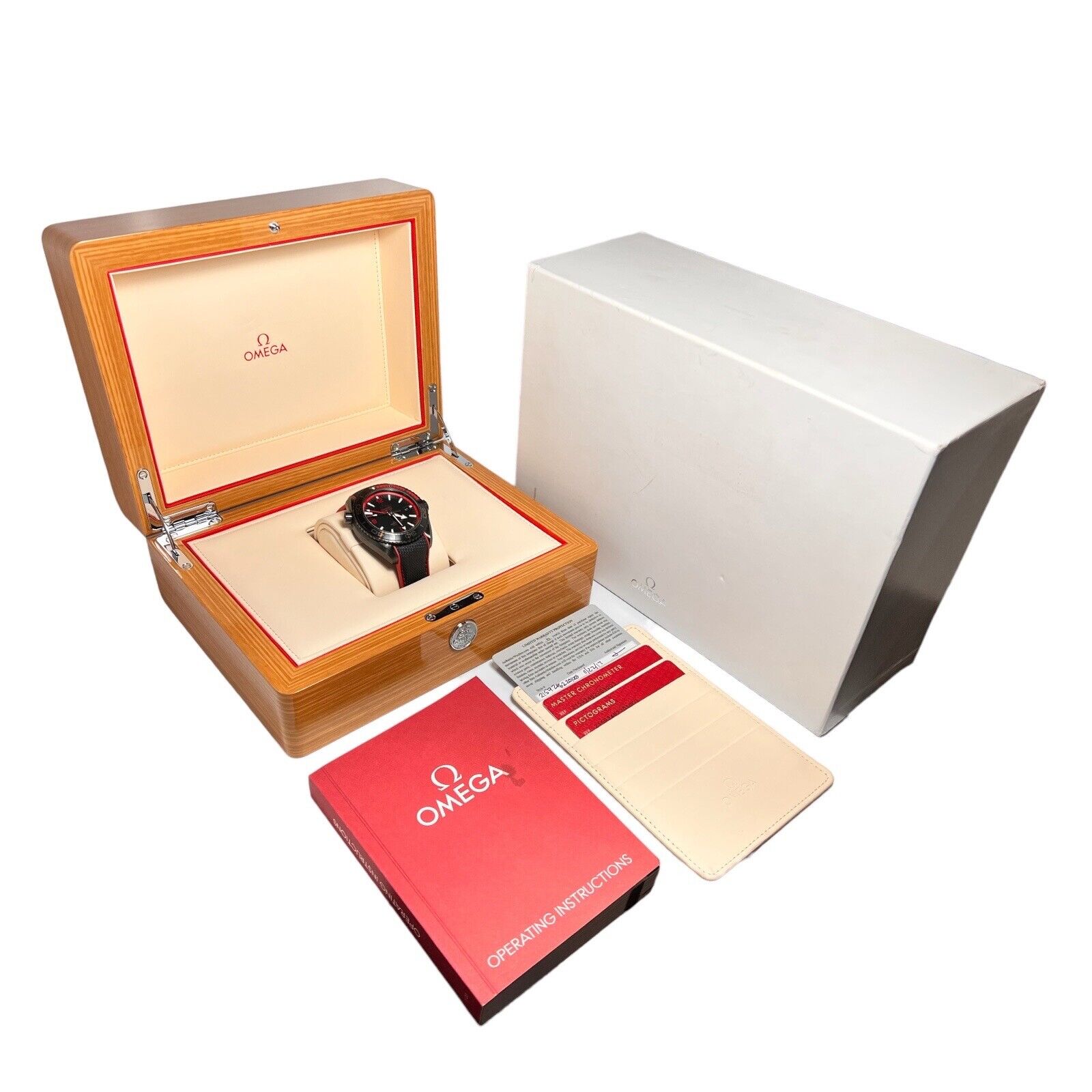 Omega Seamaster Planet Ocean 600M GMT 45mm Ceramic Men Watch 215.92.46.22.01.003