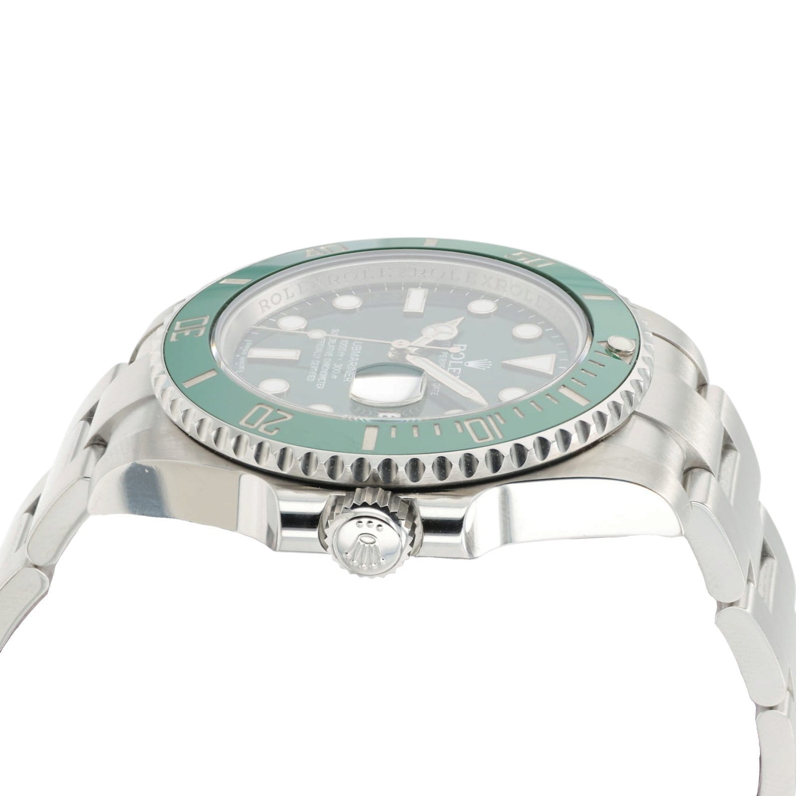Rolex Submariner “Hulk” Green Dial Steel 40mm Automatic Men's Watch 116610LV