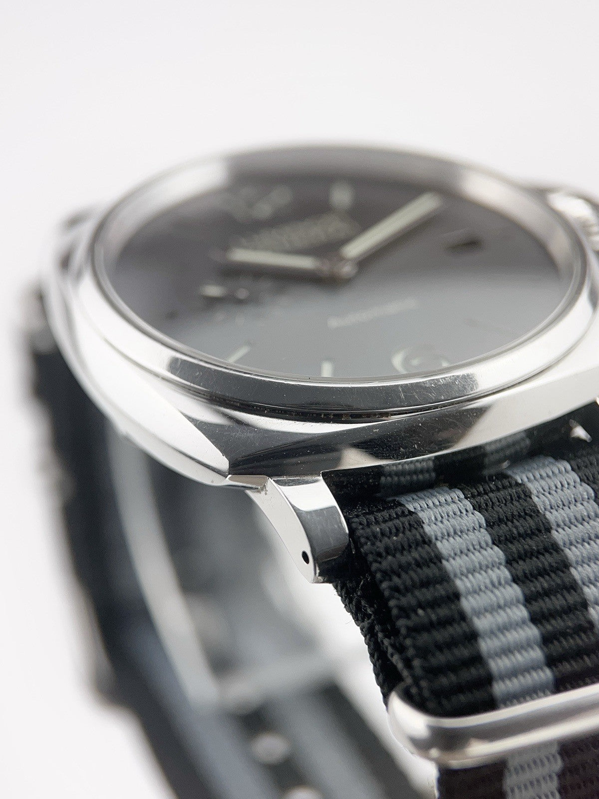 Panerai Luminor Due Stainless Steel Grey Dial 42mm Automatic Mens Watch PAM00904