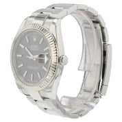 Rolex Datejust Rhodium Dial Stainless Steel 41mm Automatic Mens Watch 126334