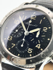 Breguet Type Stainless Steel Black Dial 39mm Automatic Movement Men’s Watch 3800