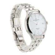 Baume & Mercier Clifton Stainless Steel White Dial 40mm Automatic Mens M0A10398
