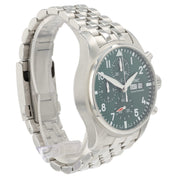 IWC Pilot Chronograph Green Dial Stainless Steel 41mm Automatic Men’s IW388104