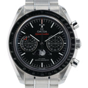 Omega Speedmaster Moonphase Steel Black Dial 44.25mm Mens 304.33.44.52.02.001