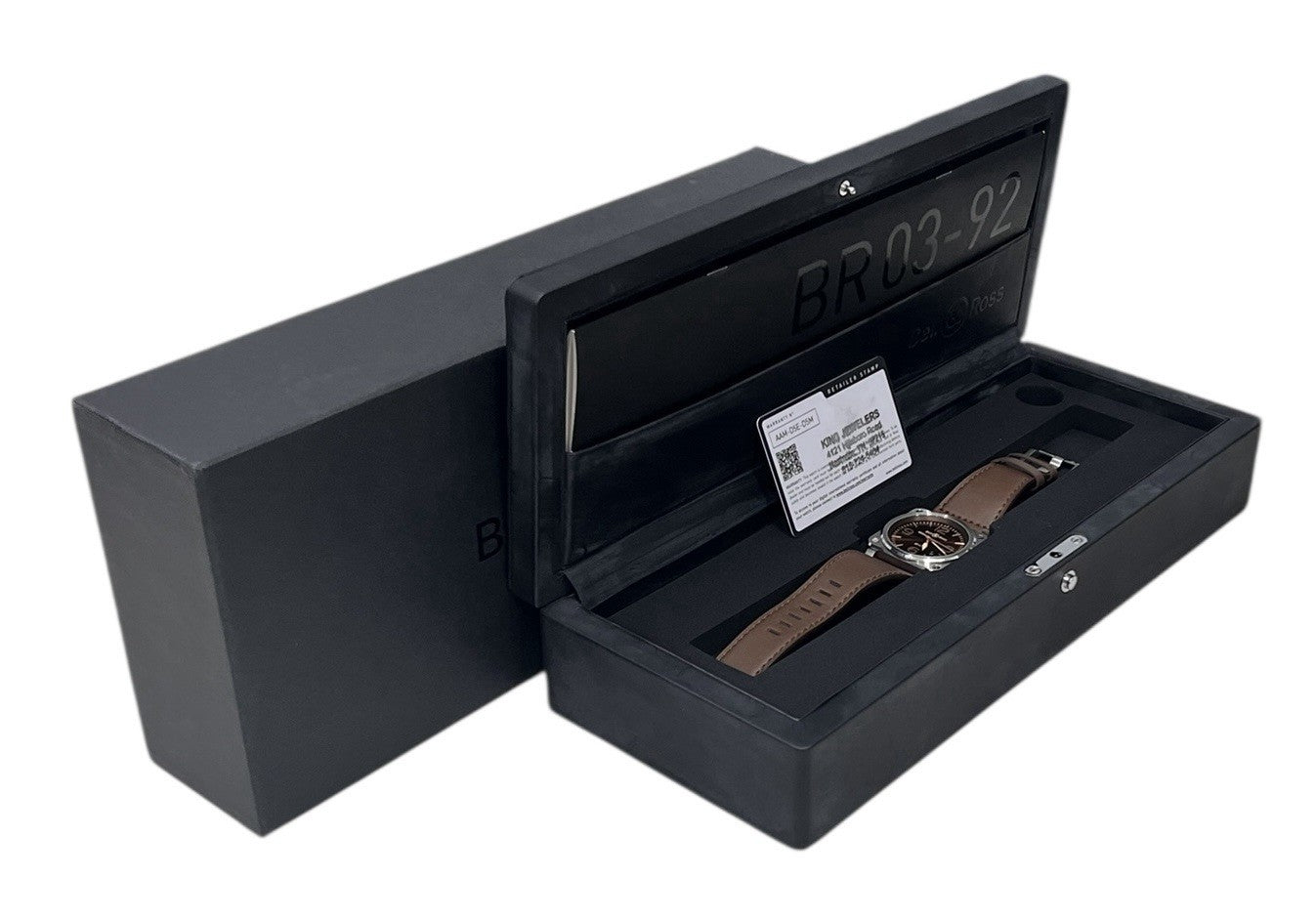 Bell & Ross Stainless Steel Brown Dial 41mm Automatic Men's Watch BR03 - B/P