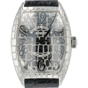 Franck Muller Cintree Curvex Steel Silver Dial 40x56mm Automatic Men’s 8880 SC