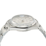 Rolex Date Silver Dial Stainless Steel 34mm Automatic Movement Mens Watch 15000