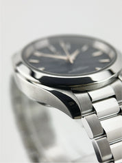 Omega Seamaster Steel Blue Dial 34mm Automatic Women's Watch 220.10.34.20.03.001