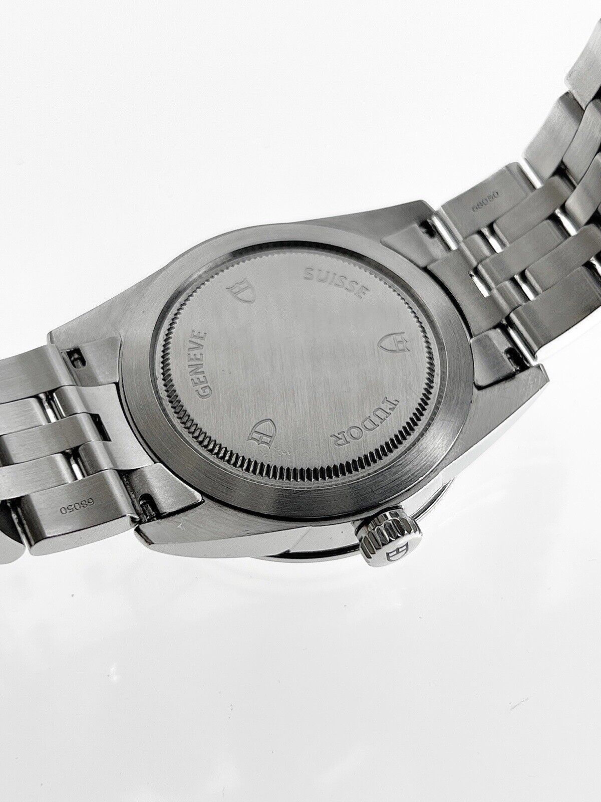 Tudor Glamour Date 36mm Automatic Stainless Silver Dial Watch Only Ref. 55000