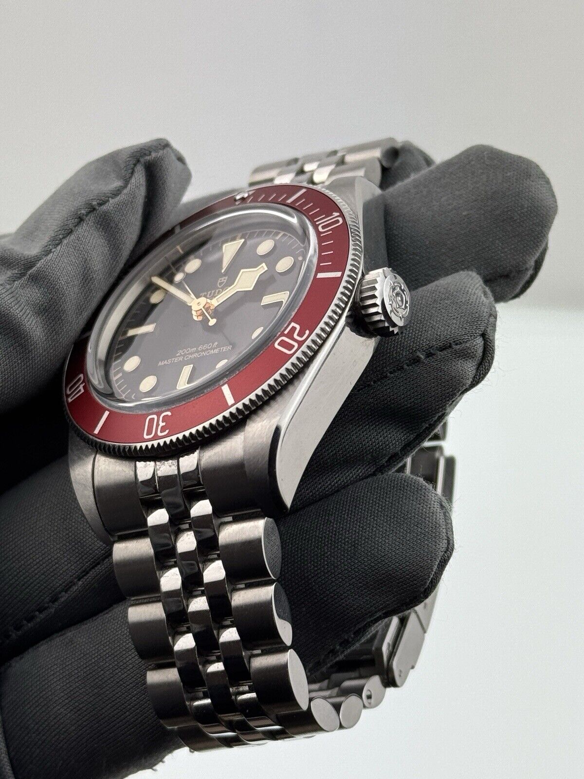 Tudor Black Bay Men's Red Bezel Black Dial 41mm Automatic Watch 7941A1A0RU