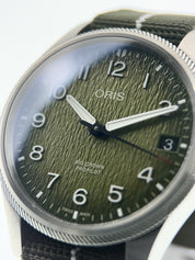 Oris Big Crown ProPilot Stainless Steel Green Dial 41mm Automatic Mens 7761