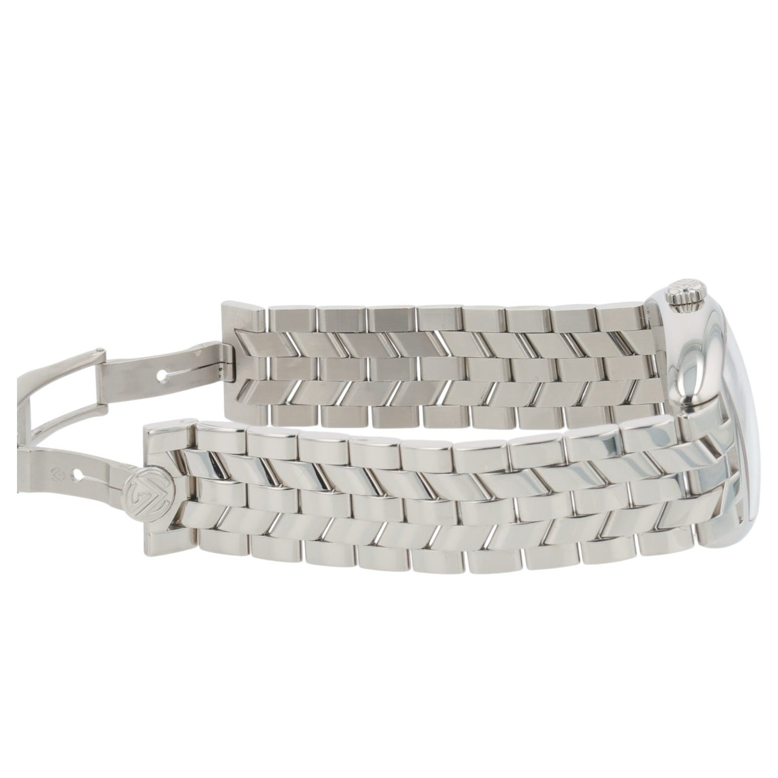 Franck Muller Casablanca Stainless Steel Black Dial 31mm Auto Men's Watch 2852