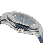 Hublot Classic Fusion Titanium Blue Dial 33mm Quartz Unisex Watch 581.NX.7170.LR