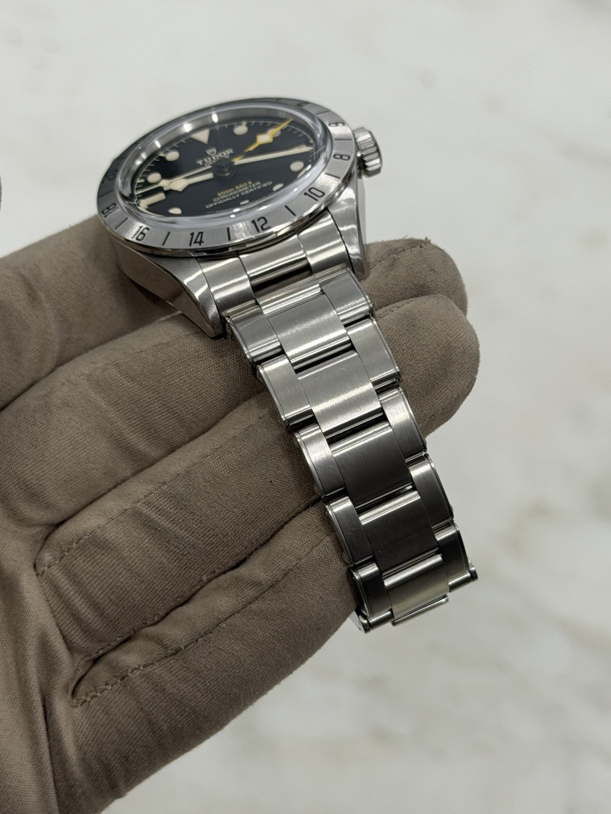 2023 Tudor Black Bay Pro Stainless Steel GMT Men's Black Dial Watch 79470