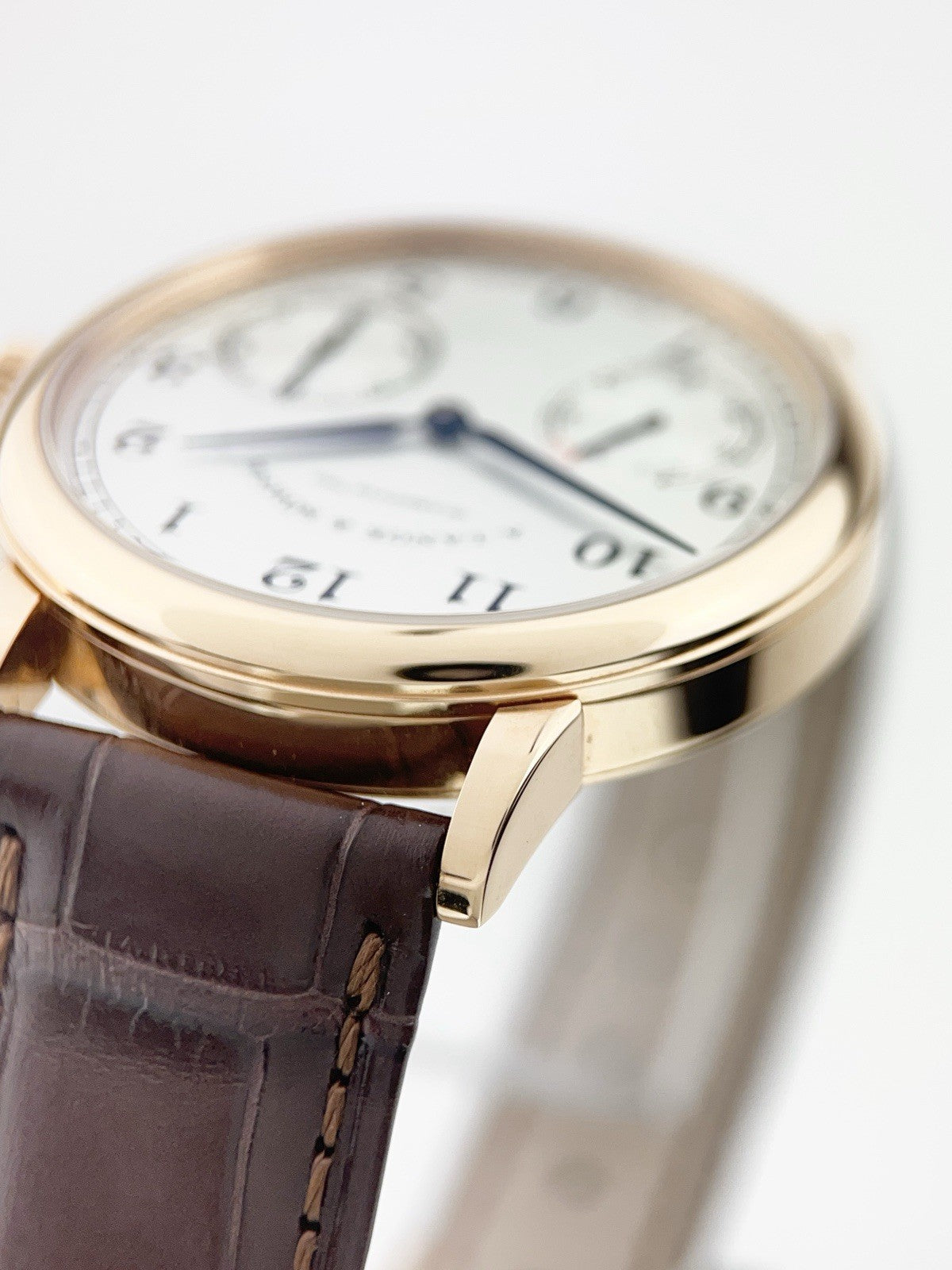 2024 A. Lange & Sohne Up/Down 18k Rose Gold Silver Dial 39mm Mens Watch 234.032