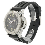 Panerai Luminor Submersible Black Dial 44mm Steel Automatic Mens Watch PAM00024