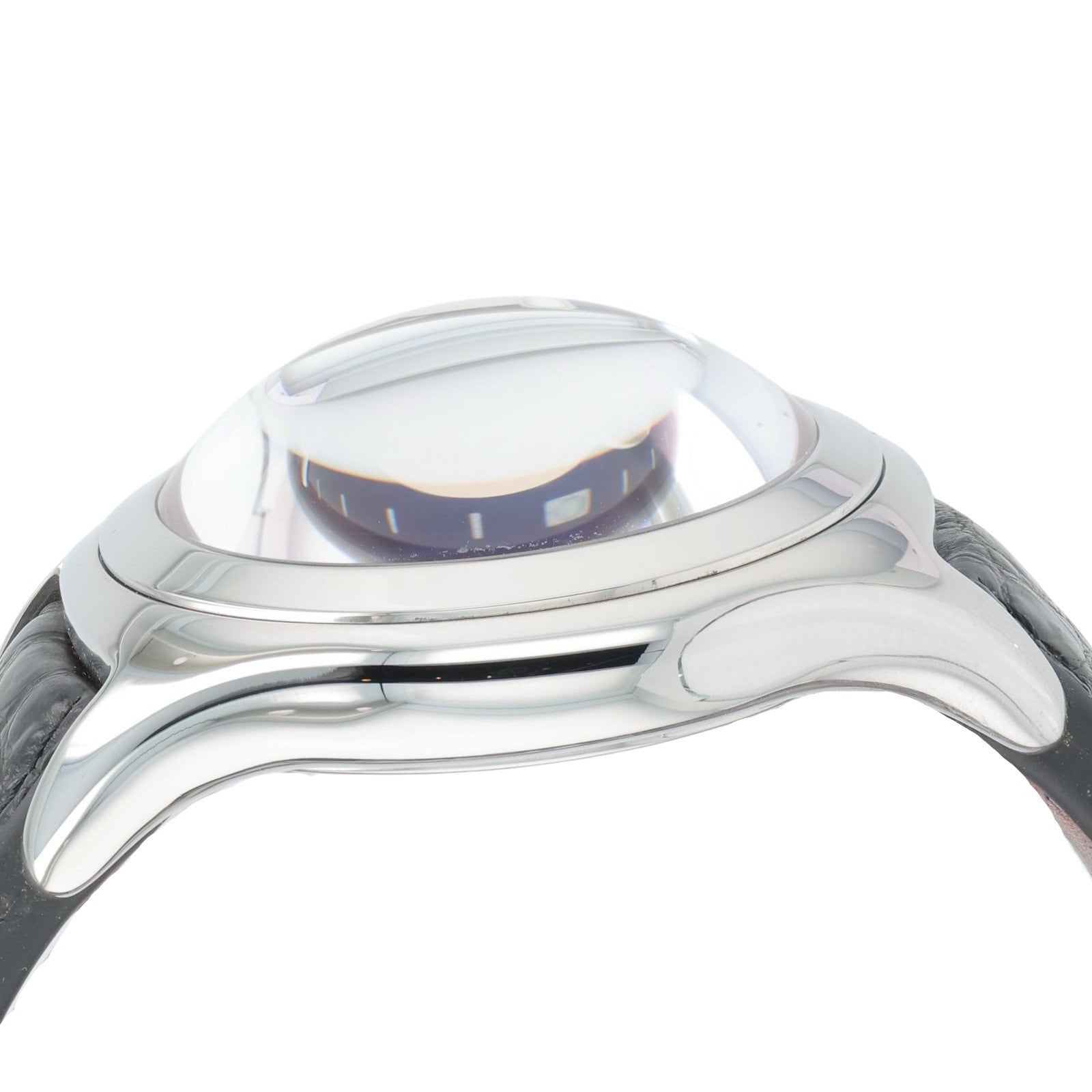 Corum Bubble American Flag Stainless Steel Black Dial 45mm Quartz 163.150.20