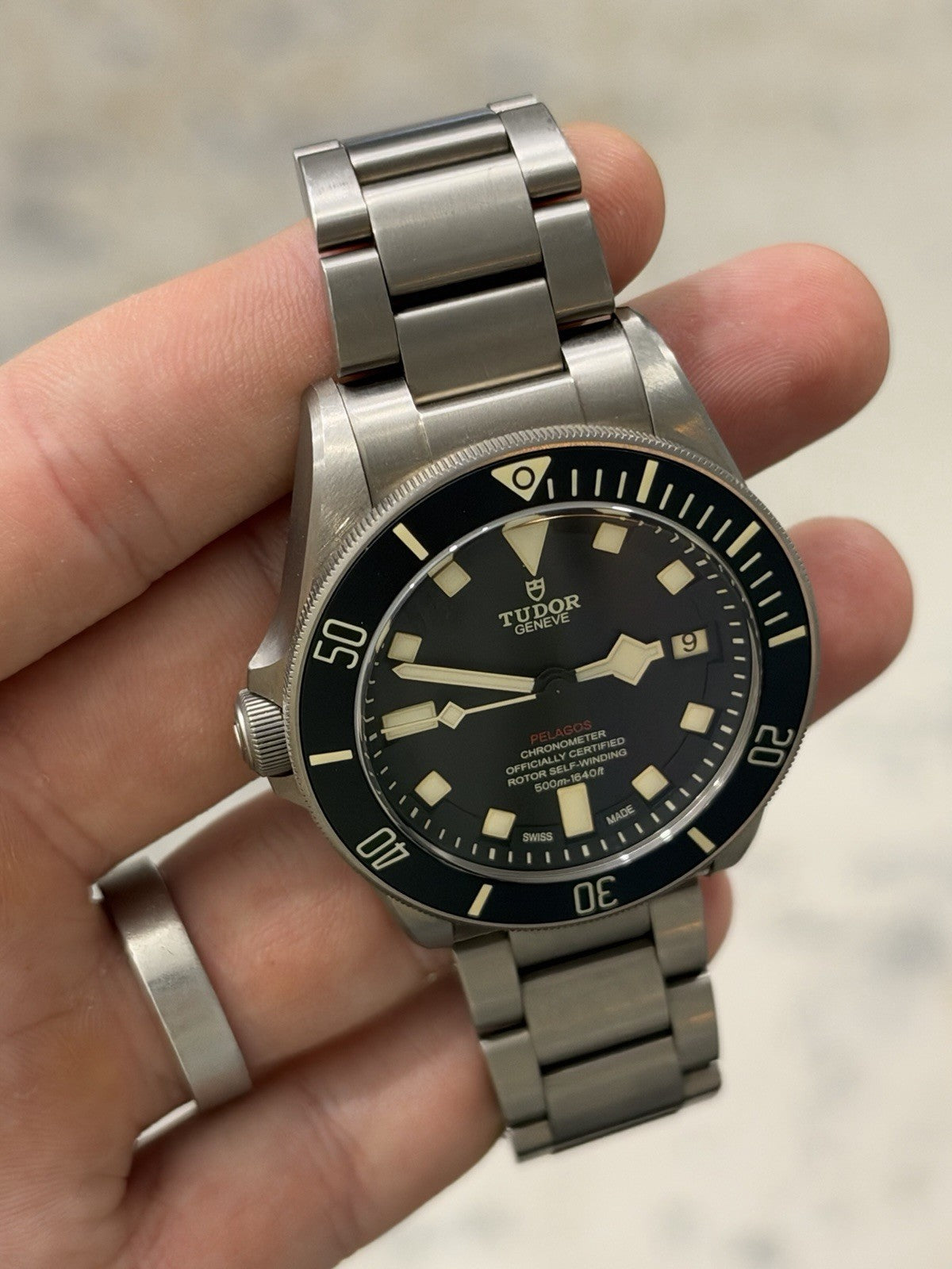 2026 Tudor Pelagos LHD Mens Automatic Titanium Watch 25610TNL - B/P