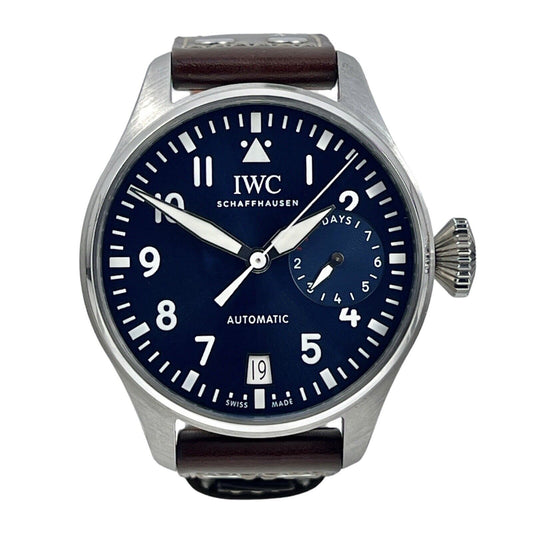 IWC Le Petit Prince Big Pilot 46mm Stainless 7 Day Blue Dial IW501002 - B&P 2019