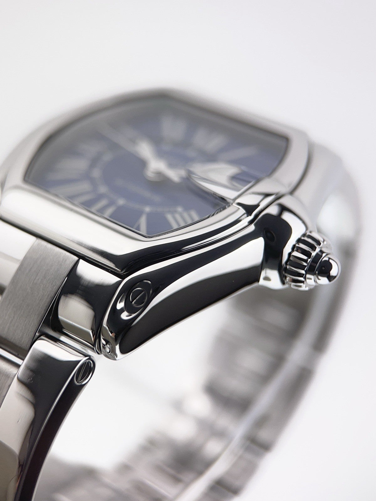 Cartier Roadster Stainless Steel Blue Dial 37mm Automatic Men’s Watch W62048V3