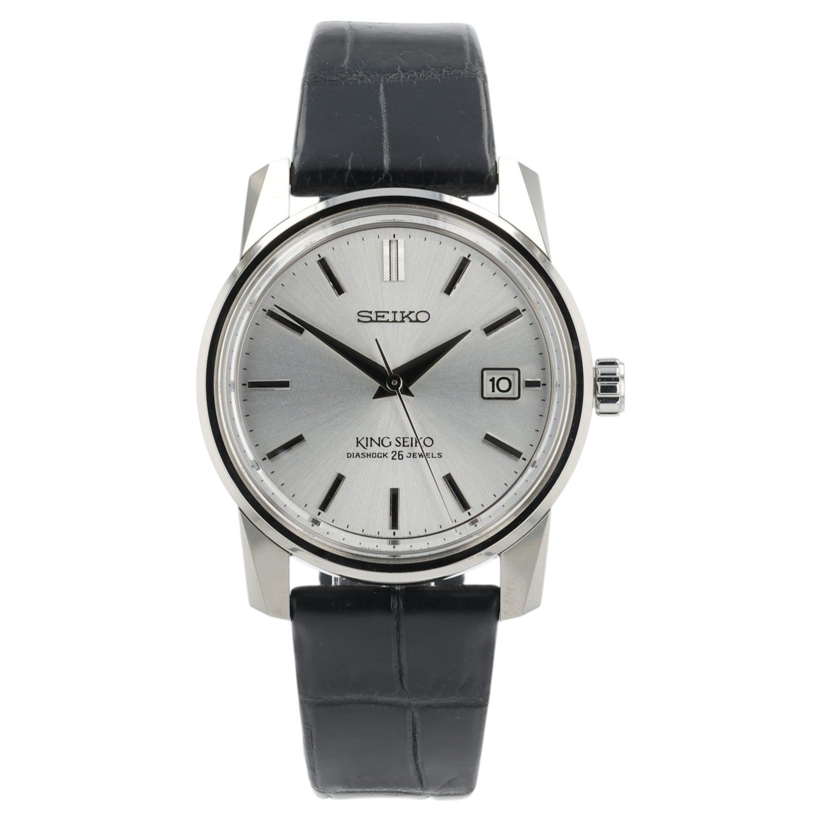 King Seiko 140th Anniversary Silver Dial Steel 38mm Auto Men's Watch SJE083